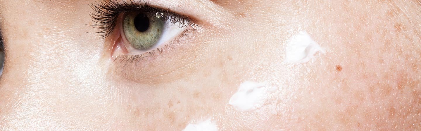 Damaged skin image