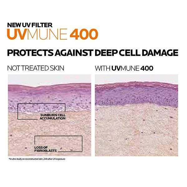 ANTHELIOS UVMUNE 400 INVISIBLE FLUID SPF50+ ΑΝΤΗΛΙΑΚΟ ΠΡΟΣΩΠΟΥ