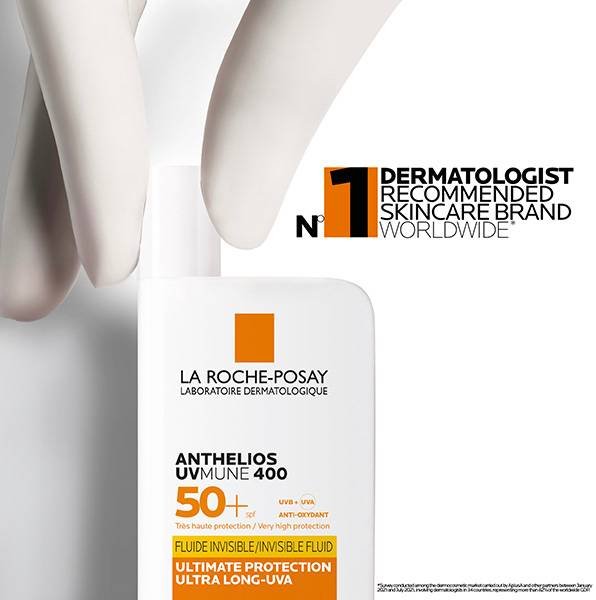 ANTHELIOS UVMUNE 400 INVISIBLE FLUID SPF50+ ΑΝΤΗΛΙΑΚΟ ΠΡΟΣΩΠΟΥ