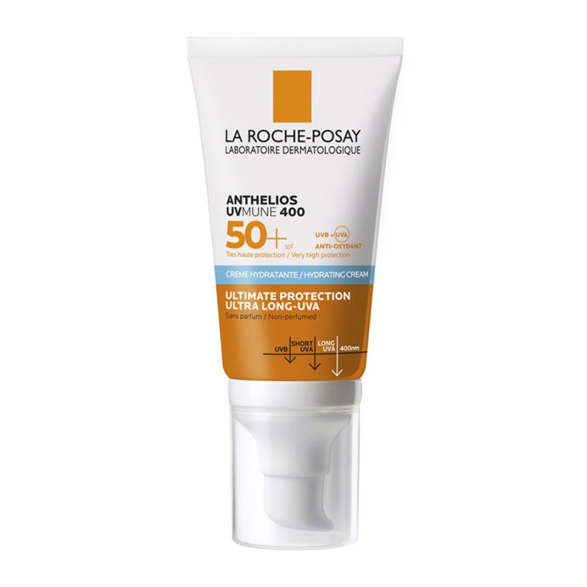 ANTHELIOS UVMUNE 400 HYDRATING CREAM SPF50+ ΑΝΤΗΛΙΑΚΟ ΧΩΡΙΣ ΑΡΩΜΑ