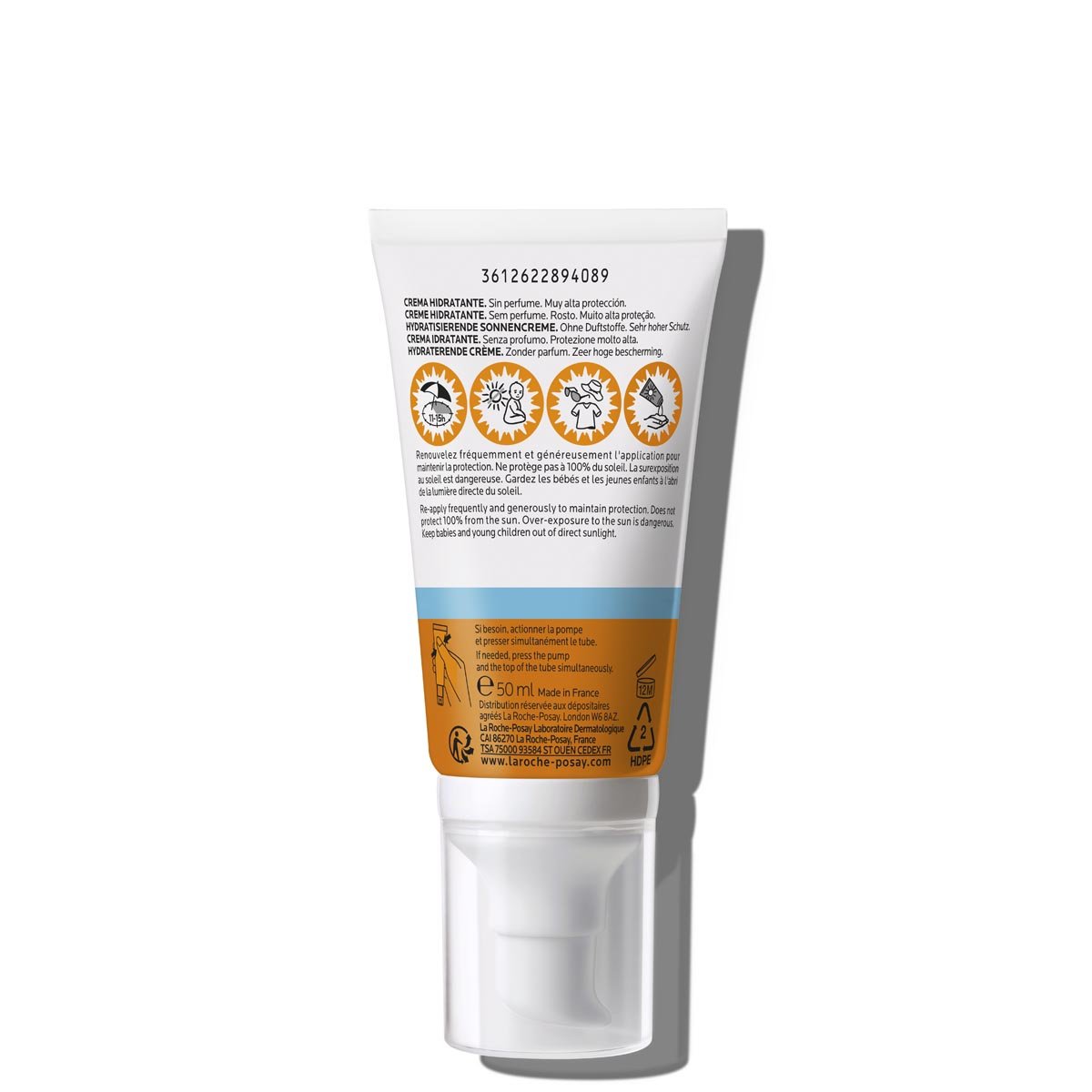 ANTHELIOS UVMUNE 400 HYDRATING CREAM SPF50+ ΑΝΤΗΛΙΑΚΟ ΧΩΡΙΣ ΑΡΩΜΑ