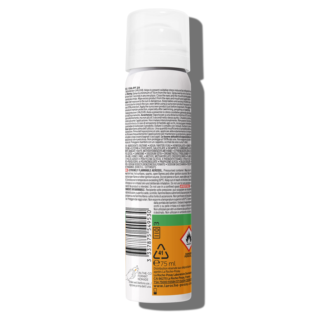 ANTHELIOS MIST SPF 50+ ΑΝΤΗΛΙΑΚΟ ΣΠΡΕΙ ΠΡΟΣΩΠΟΥ ΓΙΑ ΜΑΤ ΑΠΟΤΕΛΕΣΜΑ BACK