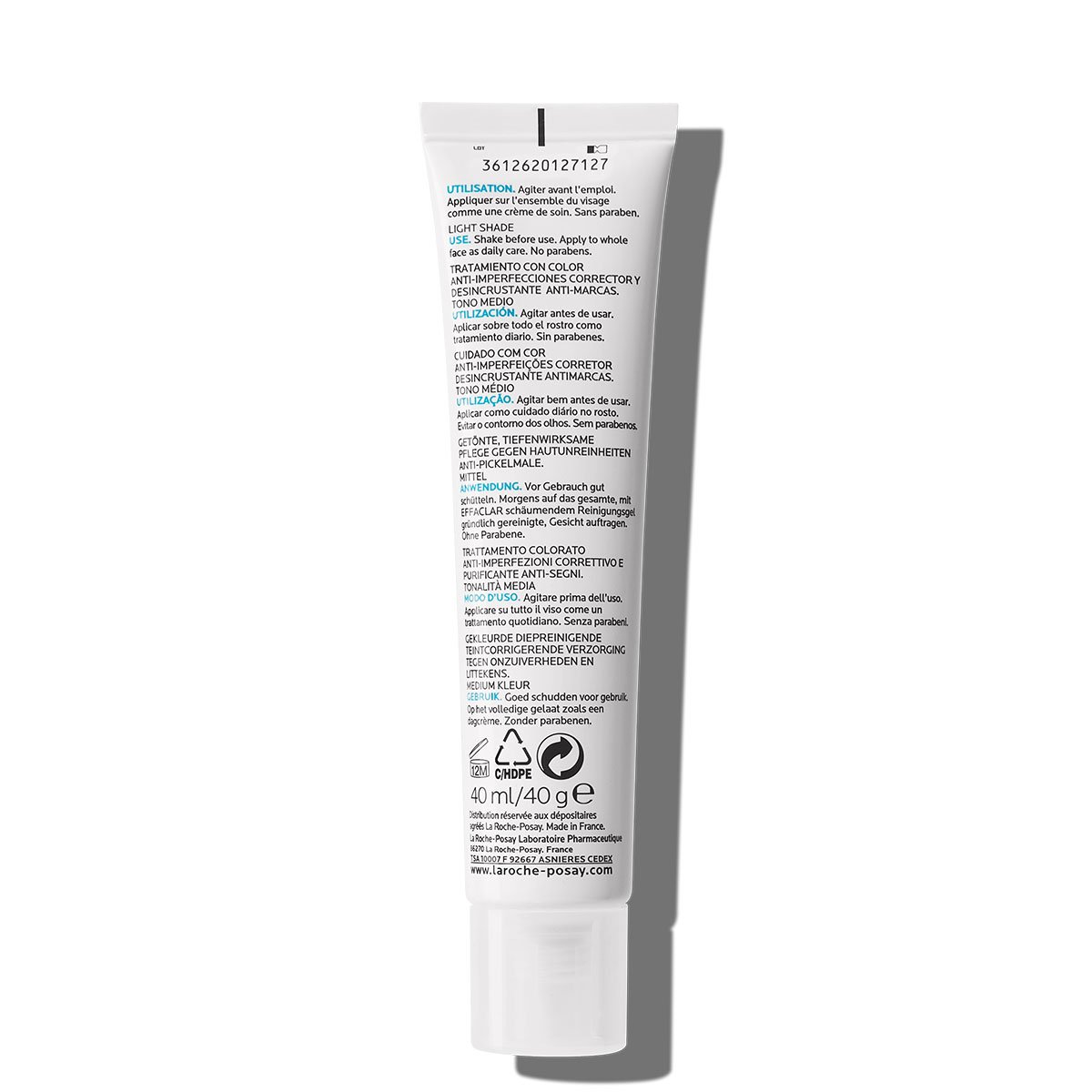 EFFACLAR DUO(+) UNIFIANT  ΚΡΕΜΑ ΜΕ ΧΡΩΜΑ ΓΙΑ ΑΚΜΗ ΣΥΣΚΕΥΑΣΙΑ ΠΙΣΩ ΟΨΗ