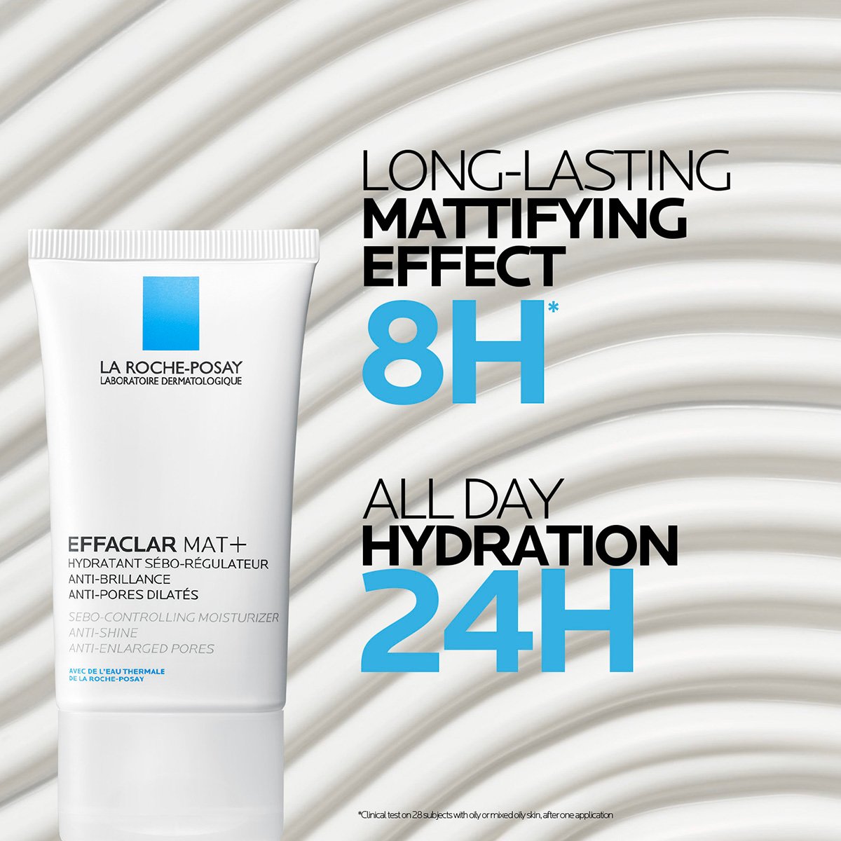 EFFACLAR MAT ΣΜΗΓΜΑΤΟΡΥΘΜΙΣΤΙΚΗ ΚΡΕΜΑ ΠΡΟΣΩΠΟΥ ΣΥΣΚΕΥΑΣΙΑ ΠΙΣΩ ΟΨΗ