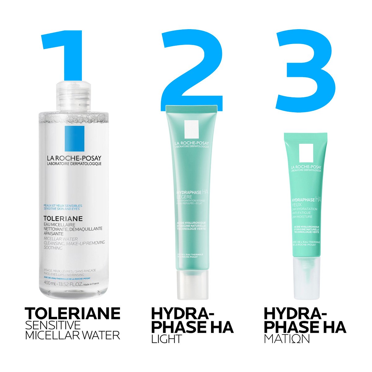 la roche-posay ρουτίνα περιποίησης