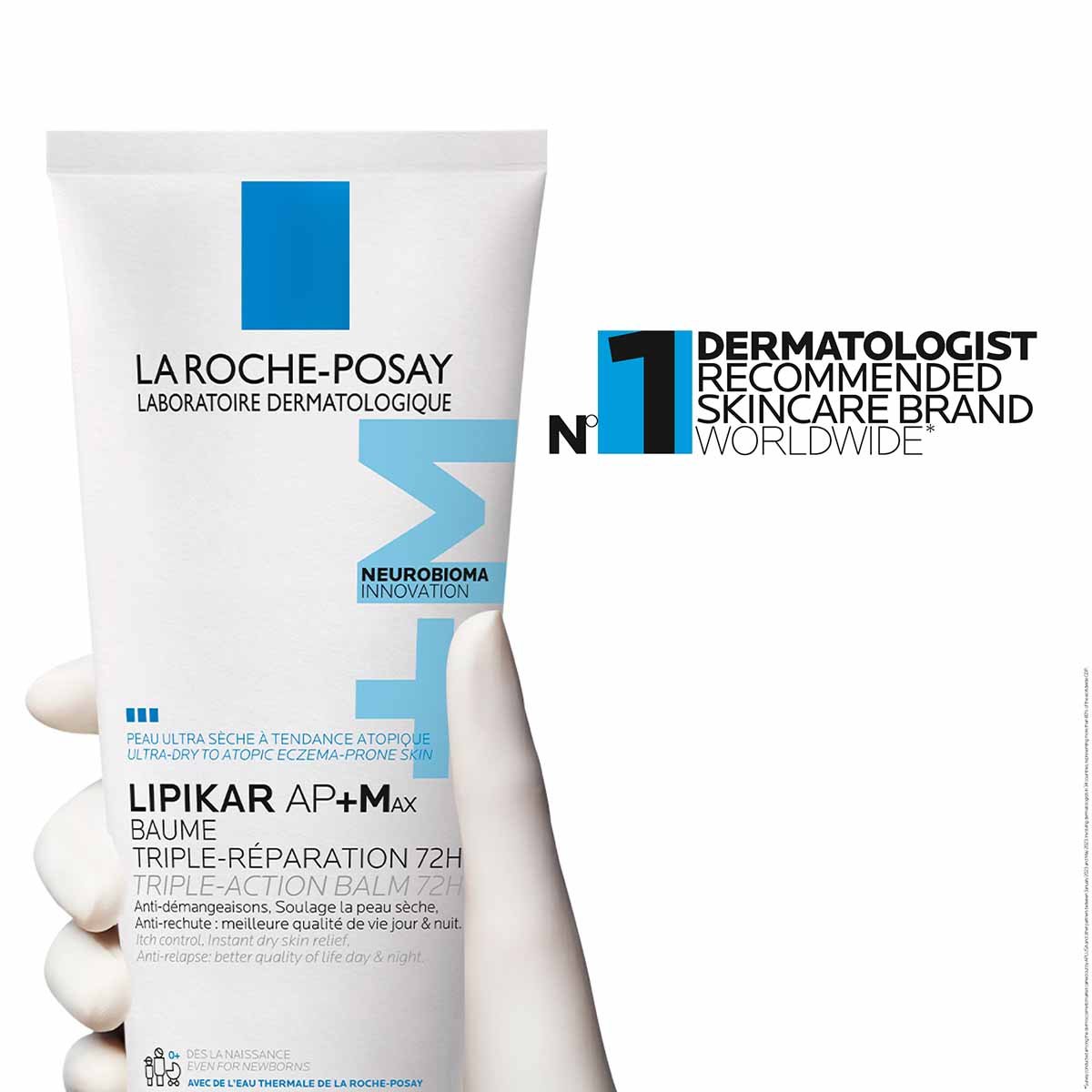 Lipikar Baume AP+Max δερματολογικό