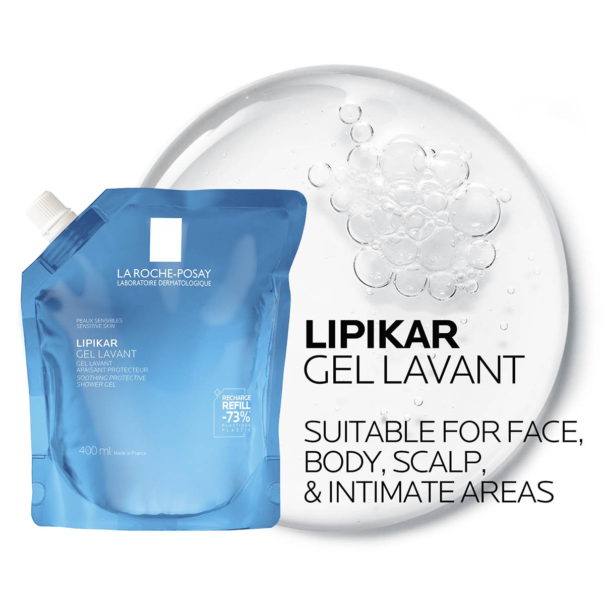 Lipikar gel lavant refill