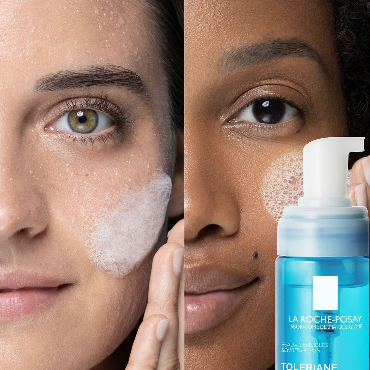 Toleriane cleansing micellar foam