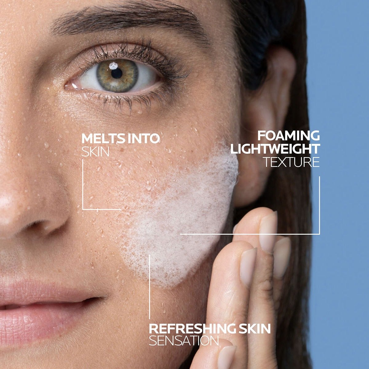 Toleriane cleansing micellar foam