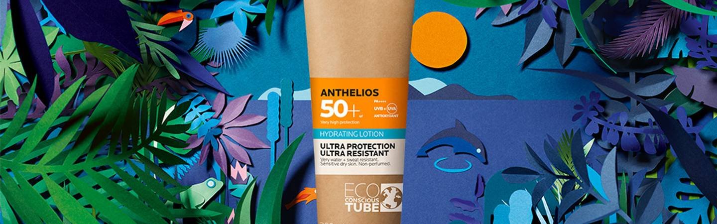 To 1ο Αντηλιακό Γαλάκτωμα SPF50+ της Anthelios σε Οικολογική Συσκευασία